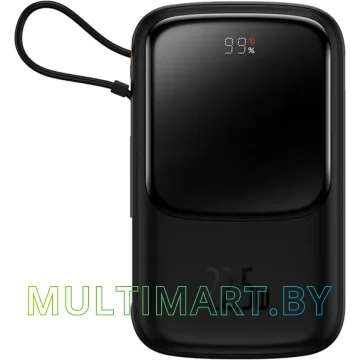 Портативное зарядное устройство Baseus PPQD060101 10000mAh 22.5W (черный)